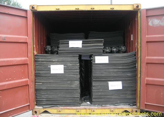Acid Resistance Industrial Grade Black SBR Rubber Sheet for Bridge Bearing Pads