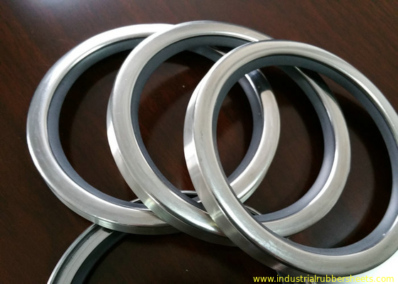 PTFE SS Shaft Oil Seal Single Double Lips 40m/s Speed