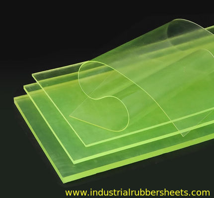 Colorful Polyurethane Sheet with 35-155KN/m Tear Strength, 75-95 Shore A Hardness, and Good Machining Performance