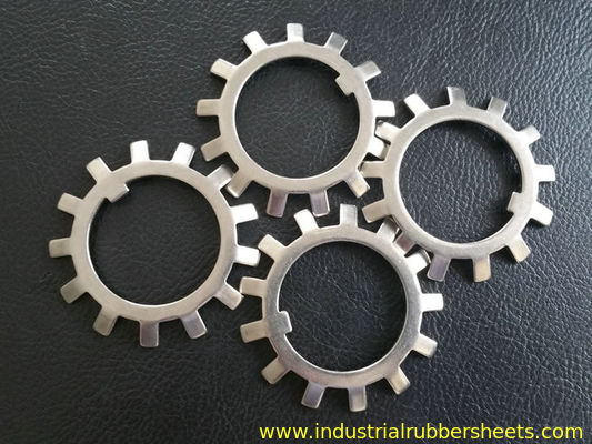 SS304 SS316 Steel Lock Washer with External Teeth Serrated for Secure Fastening