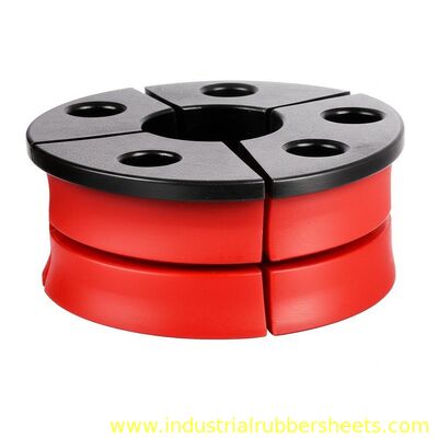 L Type Flange Cast Iron Polyurethane Coupling with High Torque Capacity and Easy Maintenance for Flexible Jaw Applications