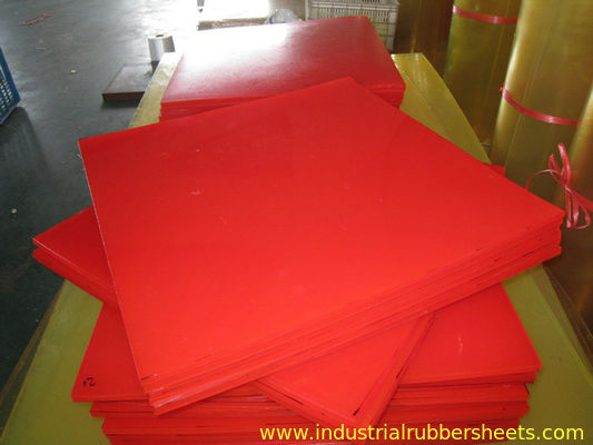 80-95 Shore A Colorful Polyurethane Sheet / Smooth PU Sheet 35-155KN/M Good Machining