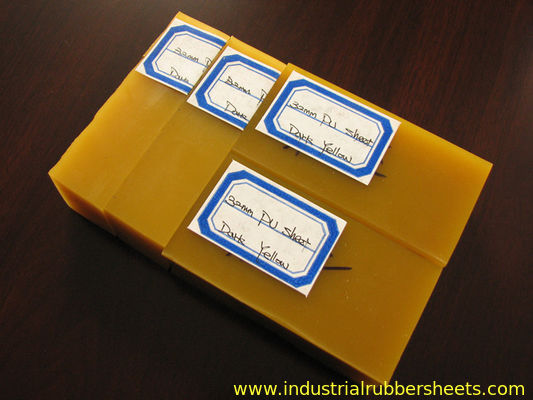 80-95 Shore A Colorful Polyurethane Sheet / Smooth PU Sheet 35-155KN/M Good Machining