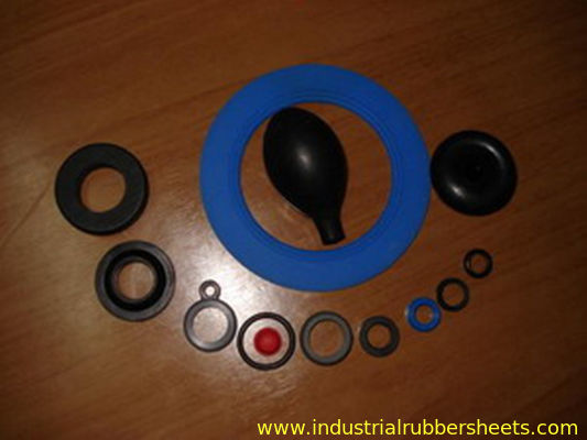 Industrial Grade White Silicone Rubber Washers Smooth Surface With RoHS Certificate
