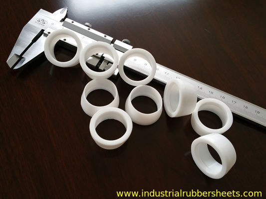 Industrial Grade White Silicone Rubber Washers Smooth Surface With RoHS Certificate