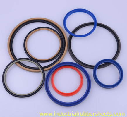 Industrial Grade White Silicone Rubber Washers Smooth Surface With RoHS Certificate