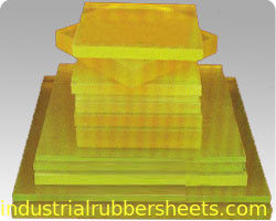 80-95 Shore A Colorful Polyurethane Sheet / Smooth PU Sheet 35-155KN/M Good Machining