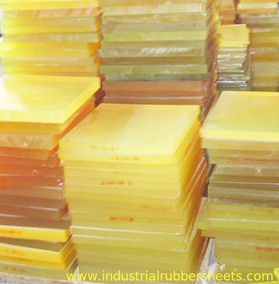 80-95 Shore A Colorful Polyurethane Sheet / Smooth PU Sheet 35-155KN/M Good Machining