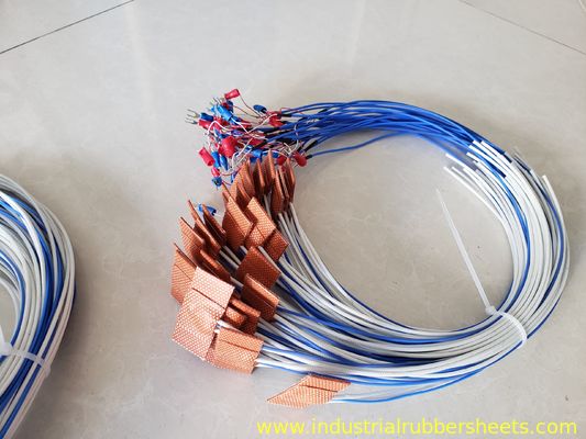 Red Close Cell Silicone Heater Pad 220-240V 350W for Uniform Heating up to 220°C