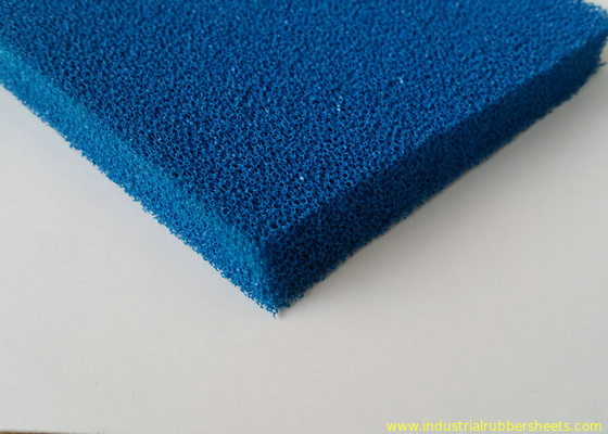 Open Cell Silicone Sponge Rubber Sheet 1m-1.5m Width 15-45 Shore A