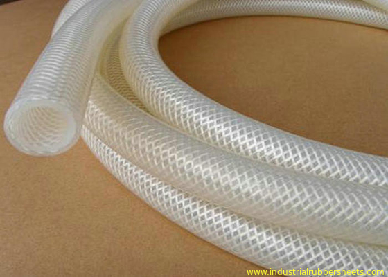Tubo flessibile FDA resistente alla corrosione del silicone di rinforzo treccia ad alta pressione del poliestere
