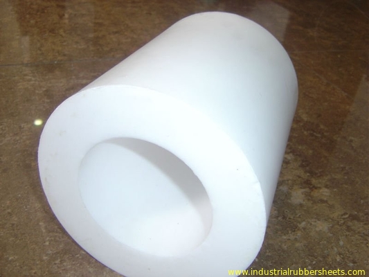 Il bianco naturale ha modellato la tubatura vergine con la dimensione su ordinazione, tubo flessibile di 100% PTFE di PTFE