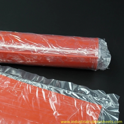 Strato spesso rosso della gomma di silicone da 3 millimetri senza commestibile dell'odore