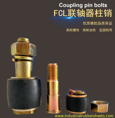 Dimensione standard Fcl che coppia Pin Metal Rubber Iso 9001