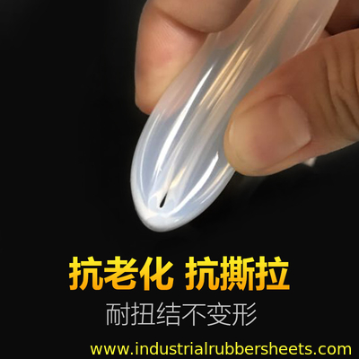 Processo di estrusione personalizzato Superficie liscia del tubo in silicone trasparente
