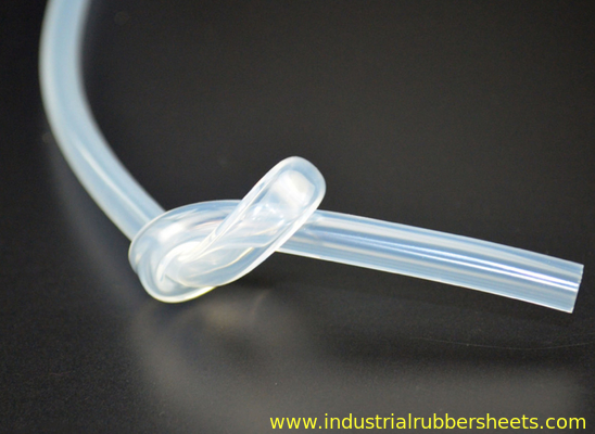 Estrusione di tubi in silicone OEM / ODM / Tubo flessibile in silicone trasparente