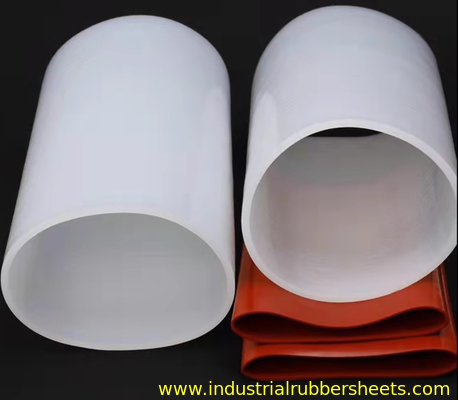Tubo flessibile intrecciato personalizzato per estrusione di tubi in silicone con superficie liscia trasparente