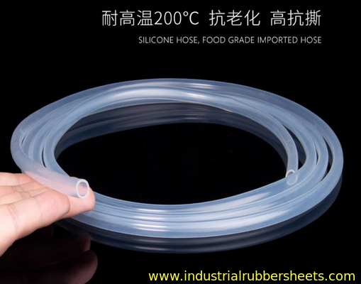 Id Estrusione tubo in silicone da 3 mm da -60 ° C a + 250 ° C Intervallo di temperatura Uso industriale