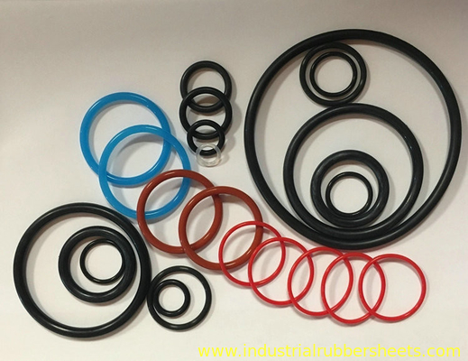 Diverse dimensioni 10 bar anelli O di silicone rosso 30-60% Compressione impostata da -60°C a +260°C