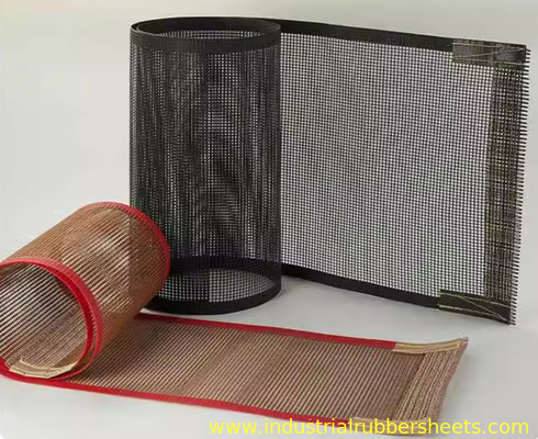 Cintura a maglia in PTFE resistente a temperature fino a 260 °C per fornaci a microonde