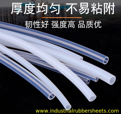 High Performance PTFE Tubing and PTFE Hose with 90 Shore A Hardness, 0.5mm - 50mm Diameter Range, and 200% Elongation