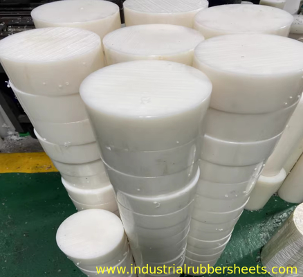 Nylon Plastic Rod 6 Feet Length 1/4 Inch Diameter 80°C Heat Deflection