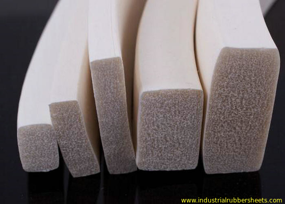 Cordone spugna di silicone estruso 10-30 Shore A per sigilli industriali