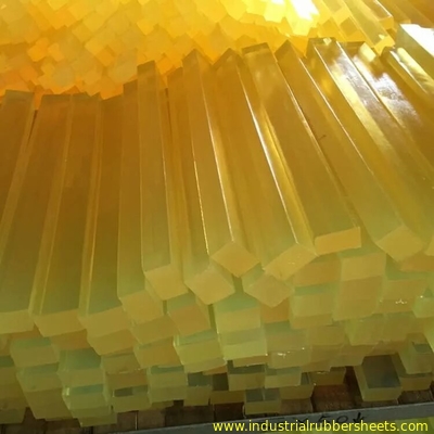 Poliuretano o nylon giallo Rod di plastica, unità di elaborazione Antivari di lunghezza di 500mm - di 300