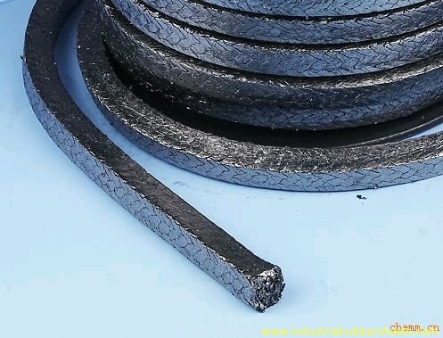 Colore nero PTFE/PTFE che imballa grafite riempita per la guarnizione industriale, ³ di densità 1.4g/cm