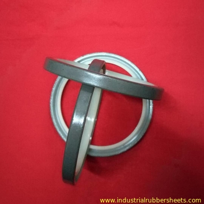 Excavator Bucket Shaft Oil Seal DLI Type Hydraulic Wiper Seal with Steel+PU Lip or NBR Lip in Standard Size