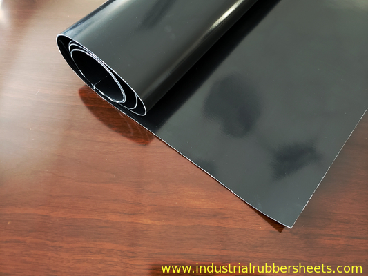 0.1-3.6m Larghezza NBR Rubber Sheet In Color Rosso Per Applicazioni Industriali