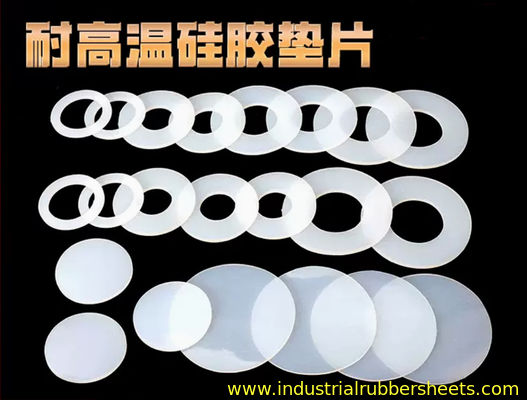20 Mm Sealing High Temperature Durable Silicone Rubber Washers and Gaskets for Industrial Applications