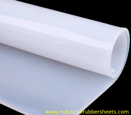 Lastra in gomma siliconica resistente alle alte temperature, spessore 0,1-50 mm, FDA RoHS