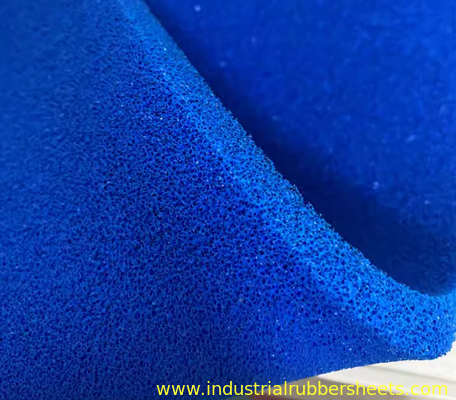 Foglio di gomma di silicone, foglio di gomma di spugna di silicone per tavolo di stiratura Foglio di gomma di schiuma di silicone con opzioni di durezza di 10 15 20 25 30 35 40 /-5shore A