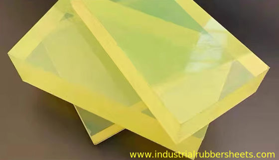 Colorful Polyurethane Sheet with 35-155KN/m Tear Strength, 75-95 Shore A Hardness, and Good Machining Performance