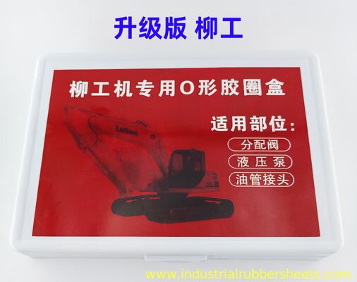 Kit O-Ring e Set Guarnizioni Idrauliche Resistenti agli Oli, ai Prodotti Chimici e alle Alte Temperature per Escavatori