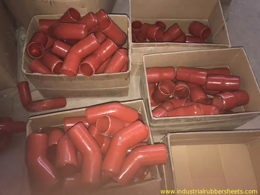 Estrusione di tubi rossa vergine del silicone di 100% per il rullo della corona o l'olio acqua aria di trasferimento