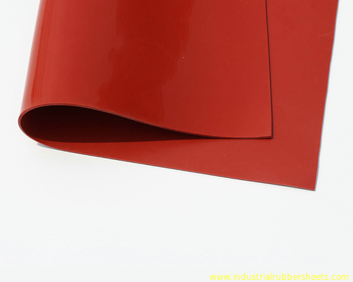 strato rosso del silicone di densità 1.25g/Cm3/resistenza alla trazione di gomma impermeabile dello strato 7.5Mpa