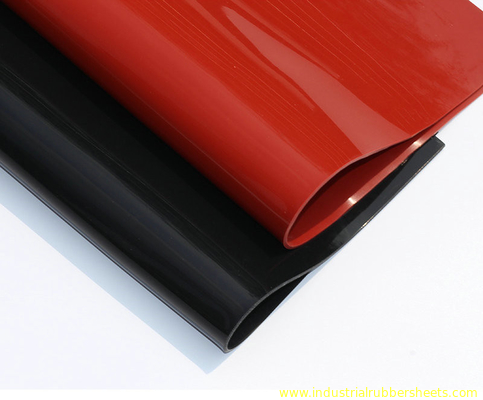 Lo strato rosso e nero del silicone, il silicone Rolls ha graduato 1-10mm x 1.2m secondo la misura la X 10m