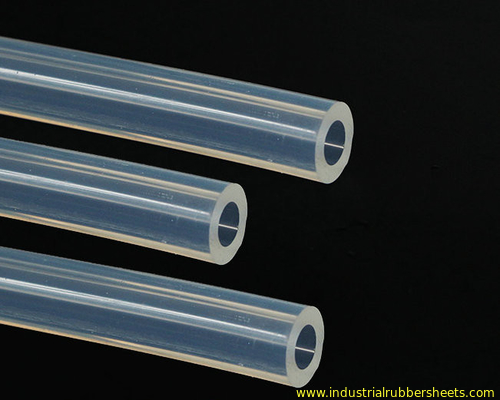 Tubo flessibile trasparente del silicone del commestibile, metropolitana del silicone, tubatura del silicone
