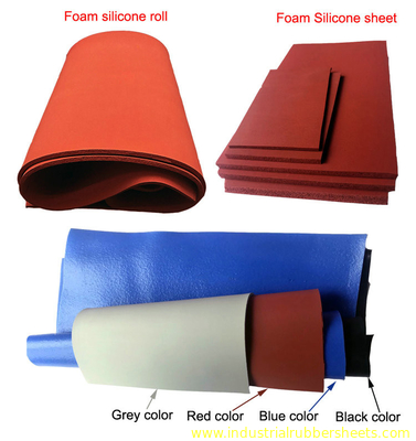 Silicone Sponge Sheet 1.5-50mm Thick for Heat Insulation -60°C to 260°C