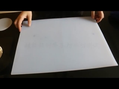 Lunghezza 1-50m Fogli di gomma di silicone 1mm 1.25-1.50g/Cm3 Gravità specifica