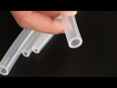 tubo flessibile intrecciato pressurizzato su misura del silicone, estrusione di tubi del silicone