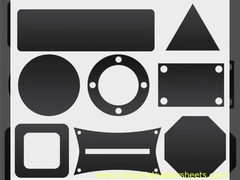 Lastra di gomma 2-24Mpa