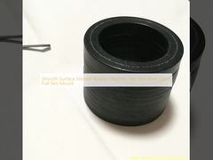 Rondelle in gomma siliconica a superficie liscia Guarnizioni a V di colore nero Set completi Stampo