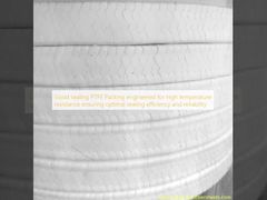 Buona tenuta Guarnizione in PTFE progettata per resistere alle alte temperature garantendo efficienza di tenuta e affidabilità ottimali