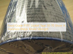 Nastro di guarnizione in PTFE di qualità alimentare 30-70 Shore A Durezza 8Mpa Resistenza alla trazione