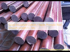 Asta fenolica di carta/cotone con buon isolamento, lunghezza liscia 1 - 3 m
