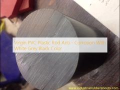 Vergine PVC di plastica anti-corrosione con colore bianco grigio nero