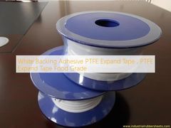 Adesivo di supporto bianco PTFE nastro di espansione, PTFE nastro di espansione di qualità alimentare